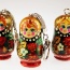 BM001-1.jpg Брелок-матрешка «Хохлома» Набор 5 штук (1) - BM001-1.jpg